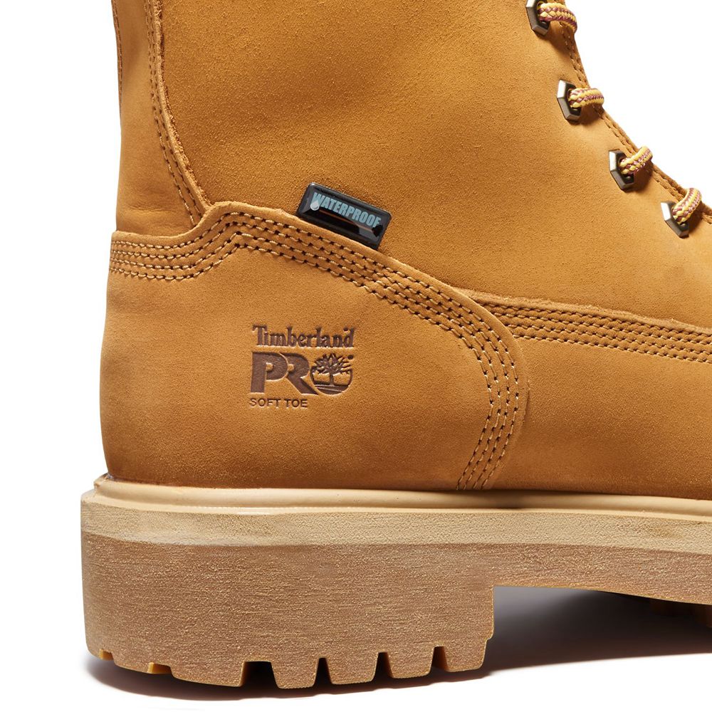 Botas Masculino - Timberland Pro Direct Attach 8\" Soft Toe - EBXMY9750 - Marrom